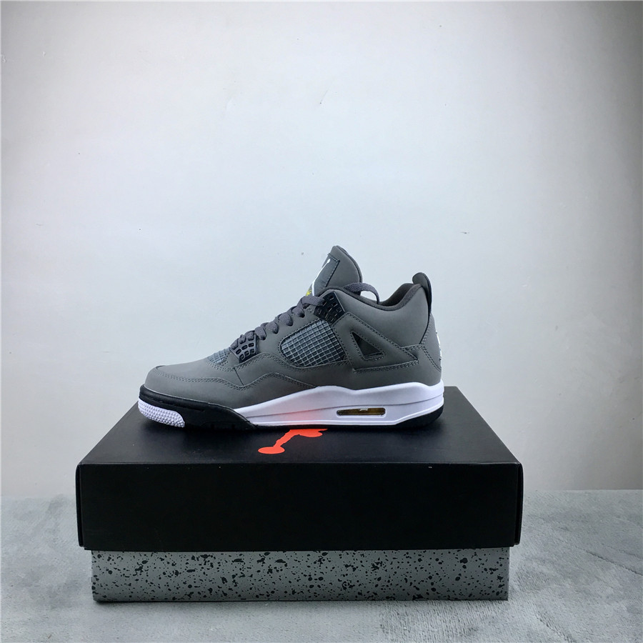 2019 Air Jordan 4 Retro Grey Shoes - Click Image to Close